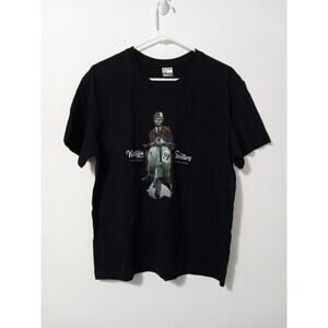 Men's Black Short Sleeve Graphic T-Shirt, Vintage Scooters Nostalgia, Size S